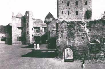 The Keep and the Judge's quarters 1960